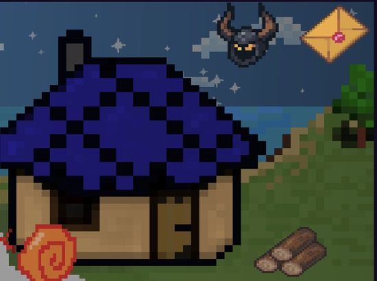 Guild boss icon location in the home area - click the bull head icon at the top center of the screen to access guild boss raids in Idle Adventure